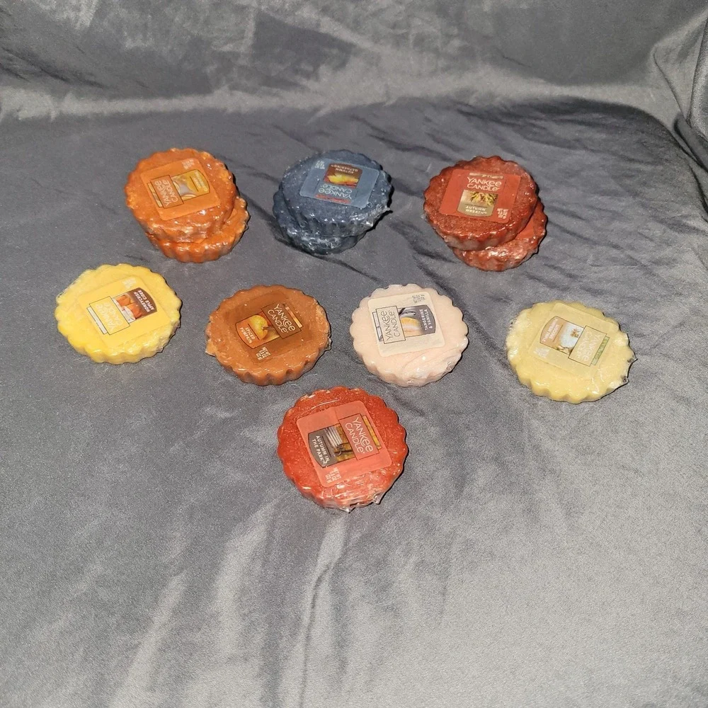 Lot Of 11 Yankee Candle Tarts Spiced Pumpkin Apple Cider Fall Autumn Gathering